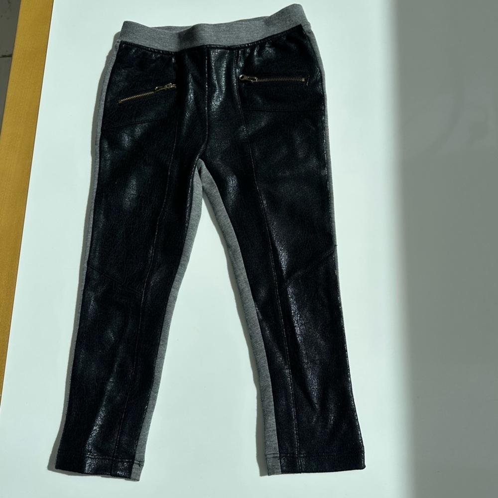 NWT DKNY Girls faux leather pants